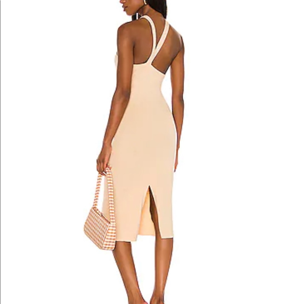 Lucid knit dress in sand